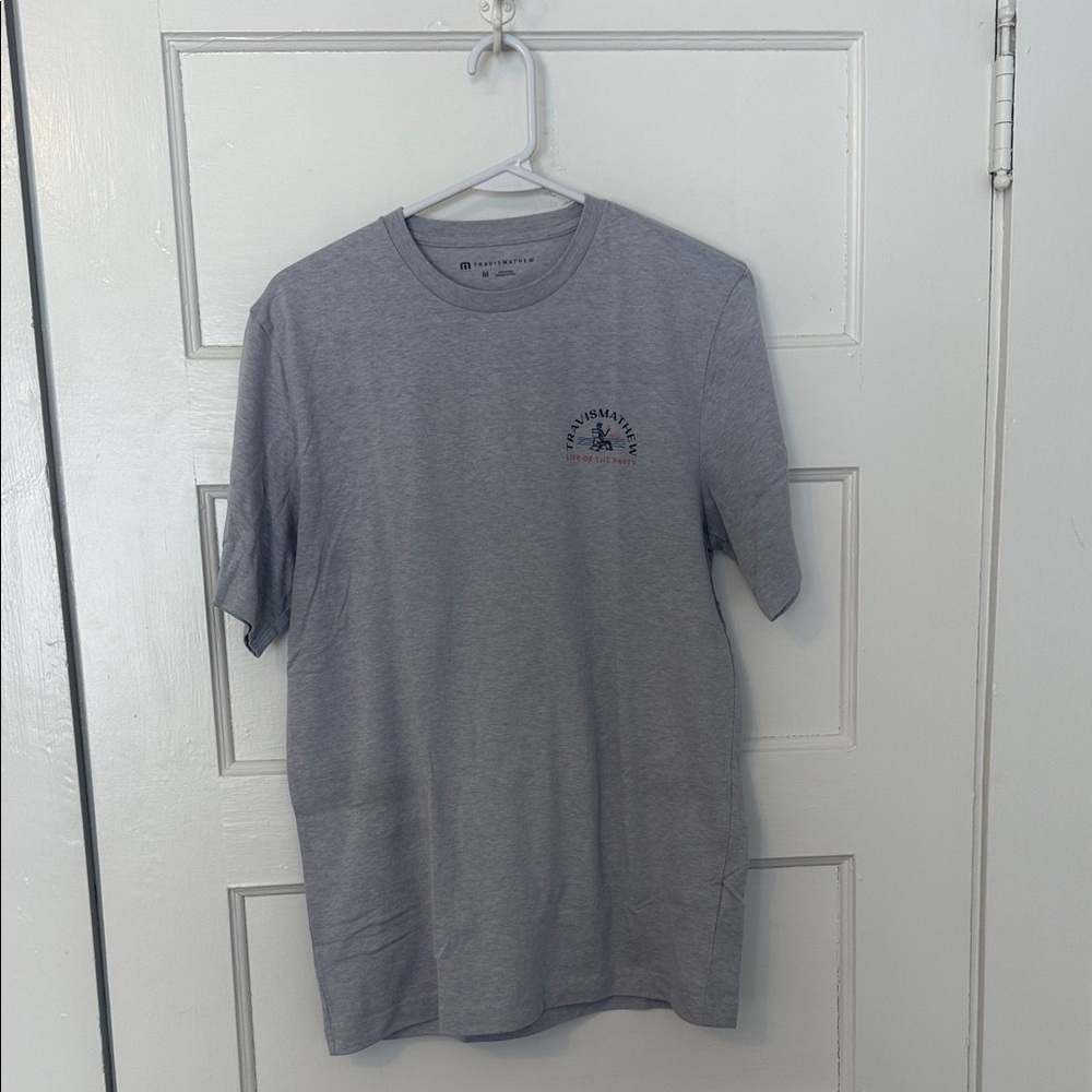 Travis Mathew Heather Gray Tee